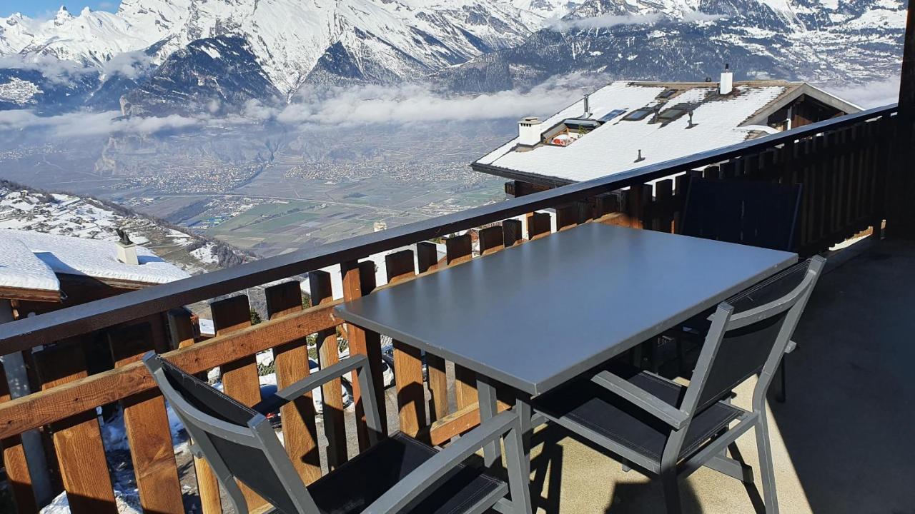 Greppons MOUNTAIN&RESTFUL apartments by Alpvision Résidences Veysonnaz Exterior foto